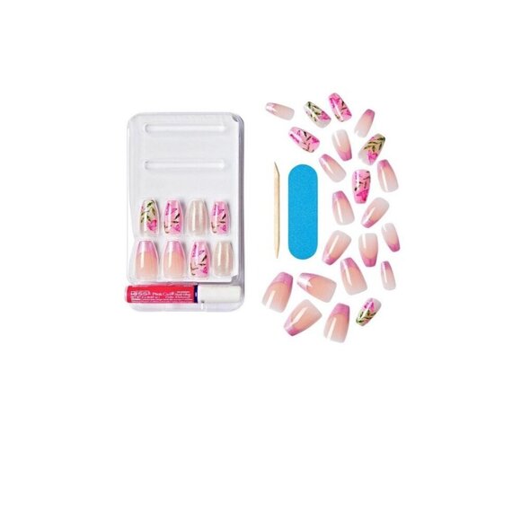 WICKED X Press On Nails and Wicked Hair Pieces and Clip. New With Tags. - Picture 7 of 12